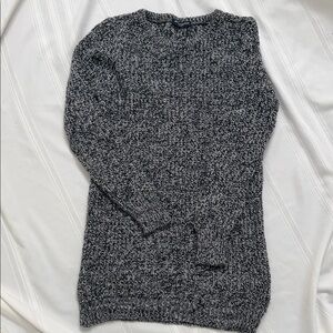 Brandy Melville Black and White Knit Sweater